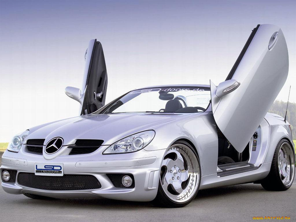 mercedes, benz, slk, lsd, 